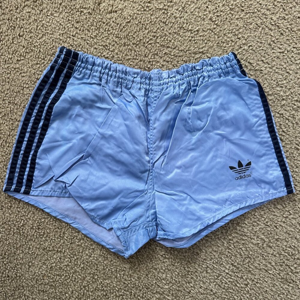 vintage 1980's Adidas nylon shorts